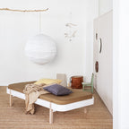 Cama Blanca/roble | Lounger