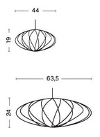 lampara-nelson-saucer-crisscross-s-6618
