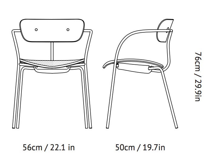Pavilion AV2 Oak Chair