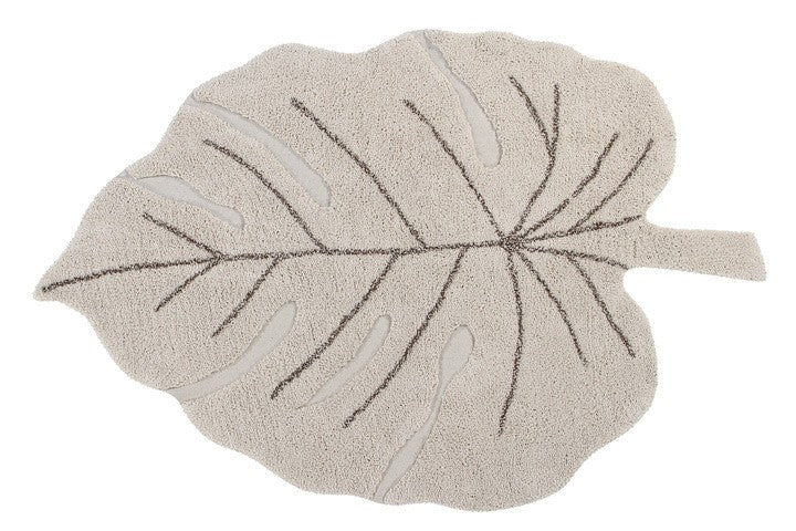 Alfombra Lavable| Monstera Natural