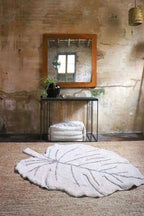 Alfombra Lavable| Monstera Natural