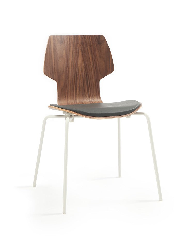 Silla Gràcia Metal Nogal