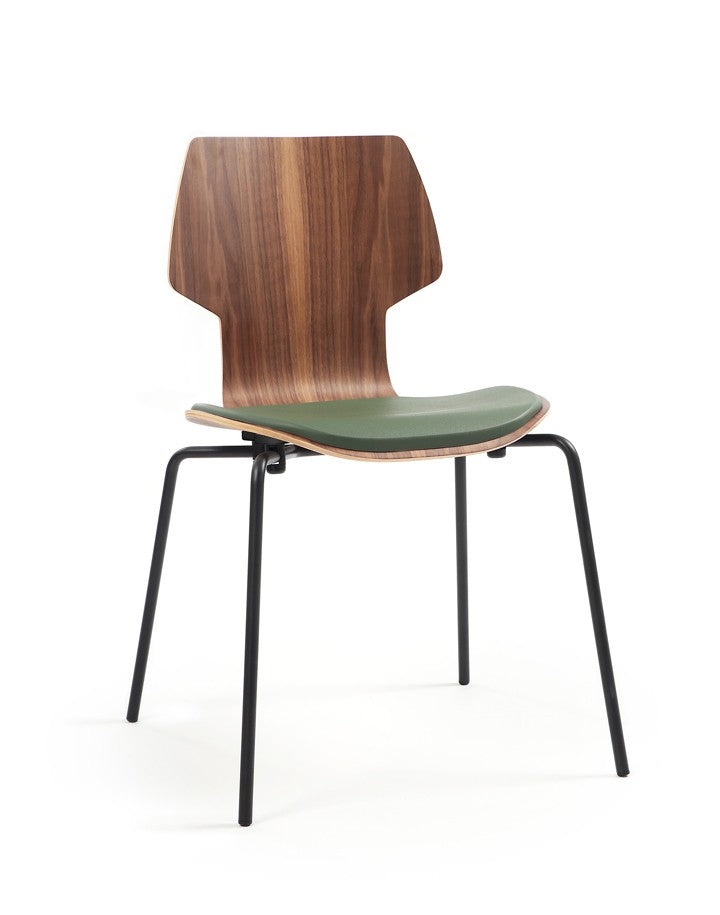 Silla Gràcia Metal Nogal