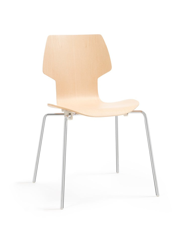 Silla Gràcia Metal Roble