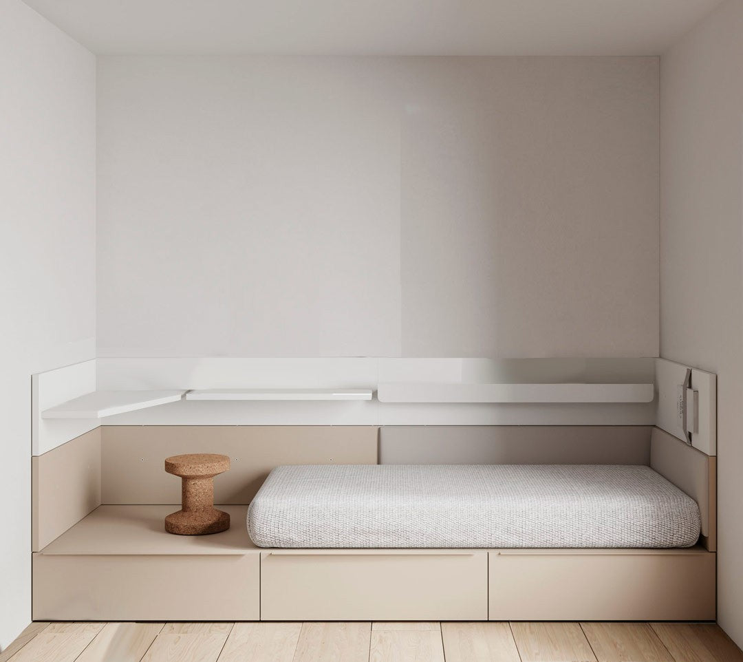 Cama juvenil Blanca 30