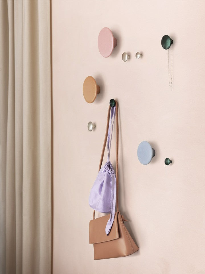 Colgador Dots Ø 9 Walnut de