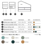 Cama Compacta | Cottage