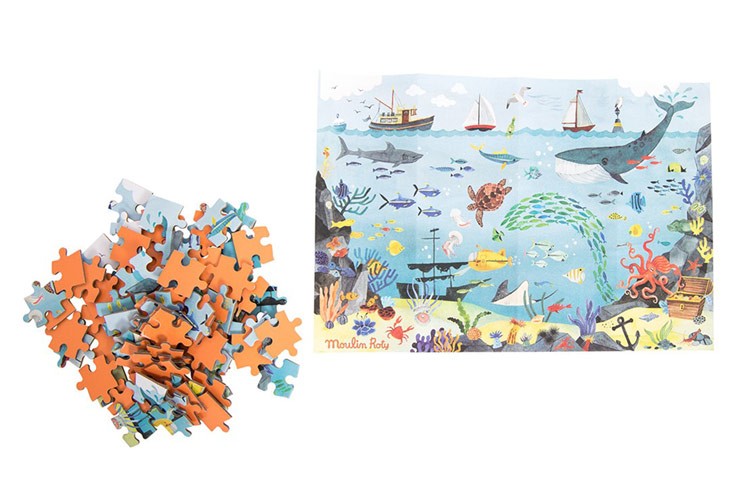 Puzzle Explorador del Océano 96p.