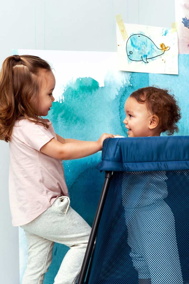 Cuna de viaje | Light Azul Oscuro BabyBjorn
