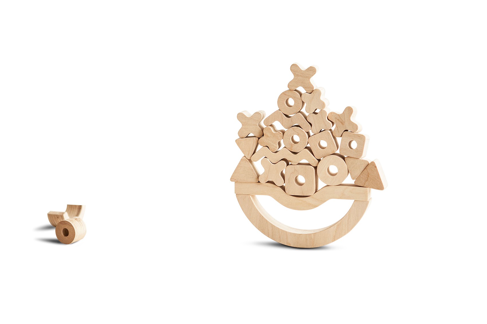 Juego Balanceador Creativo natural Babai