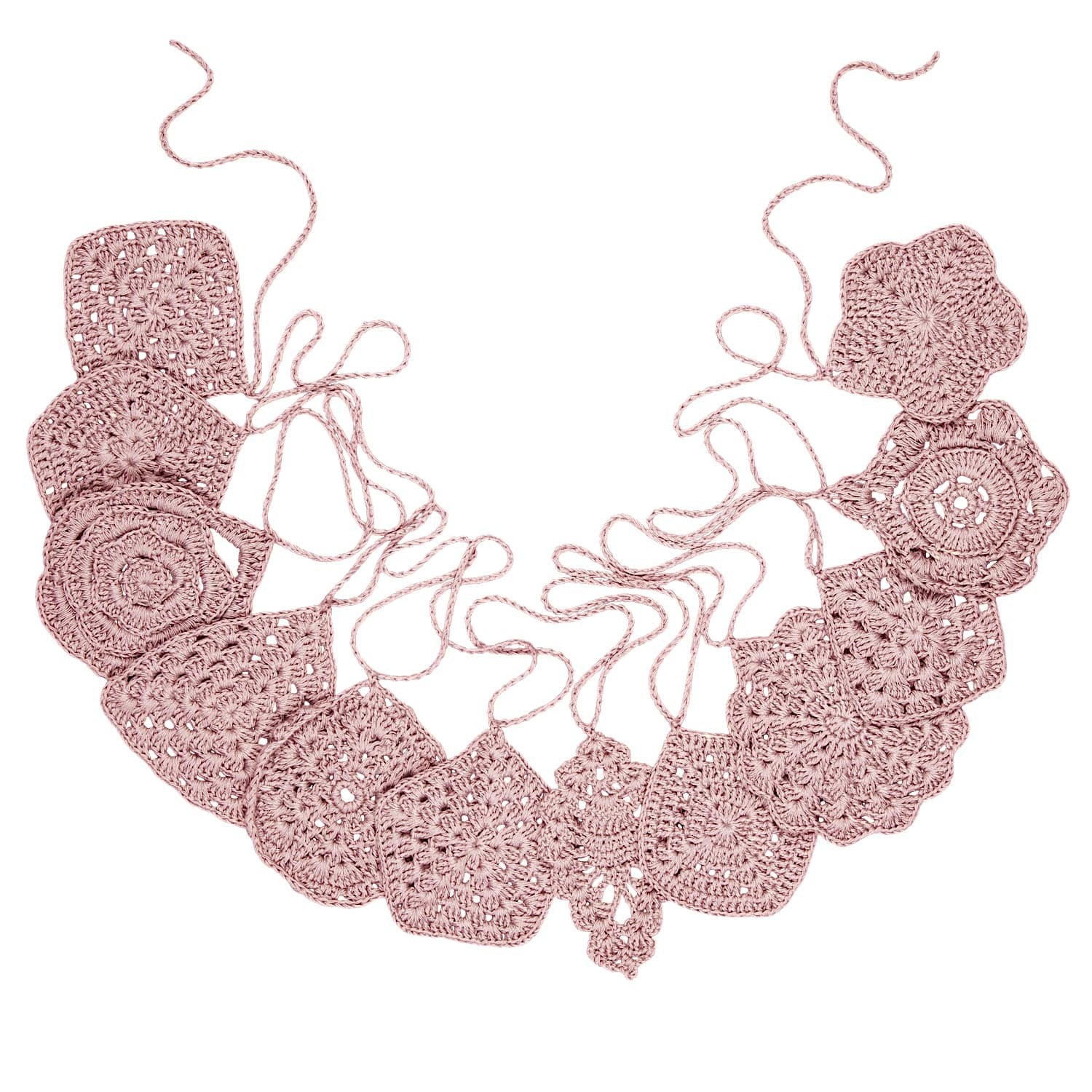 Guirnalda | Crochet Dusty Pink
