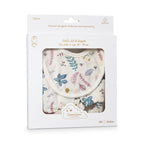 Conjunto babero y pañal muñeca | PRESSED LEAVES ROSE