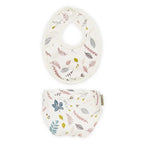Conjunto babero y pañal muñeca | PRESSED LEAVES ROSE