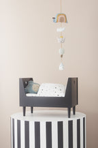 Nordico para cama de muñeca | Dot Blanco - negro