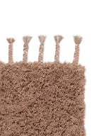 140x140 Rug | Amass Long Pile White Pepper