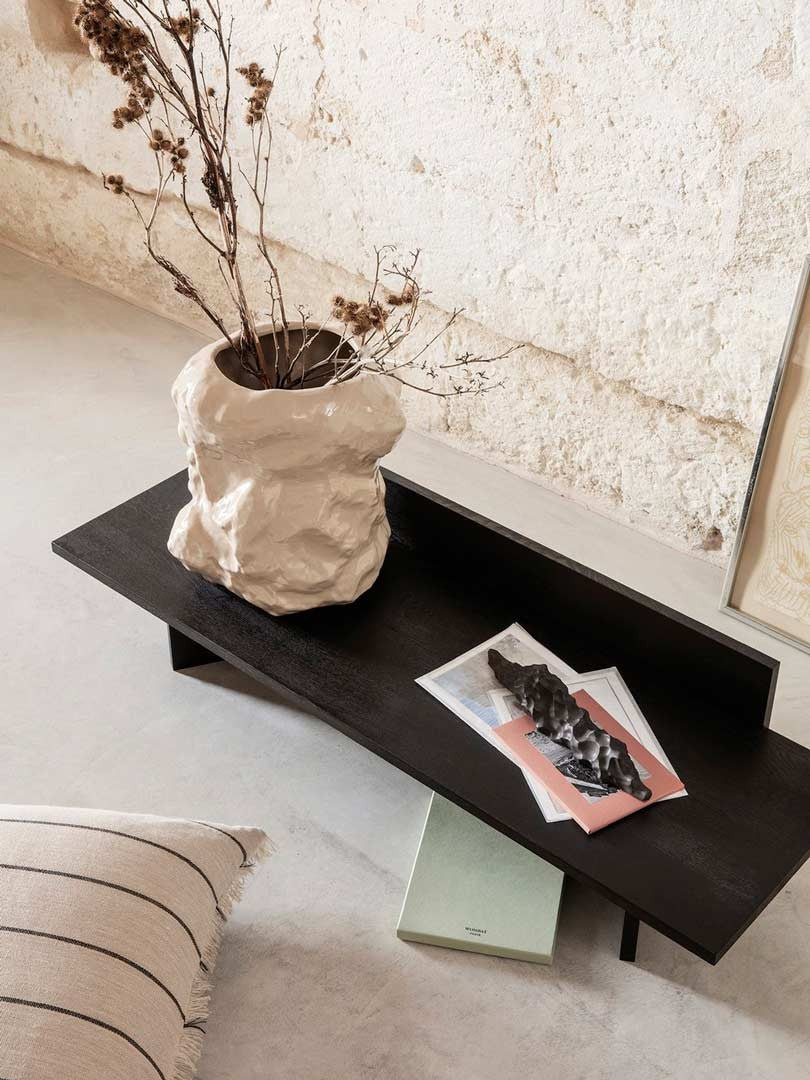 Banco Oblique - Black Stained Ash