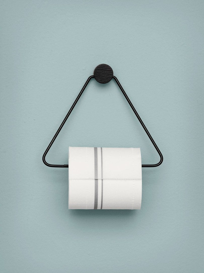 Portapapel wc Black