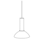 Cono Lámpara | Collect Gris claro
