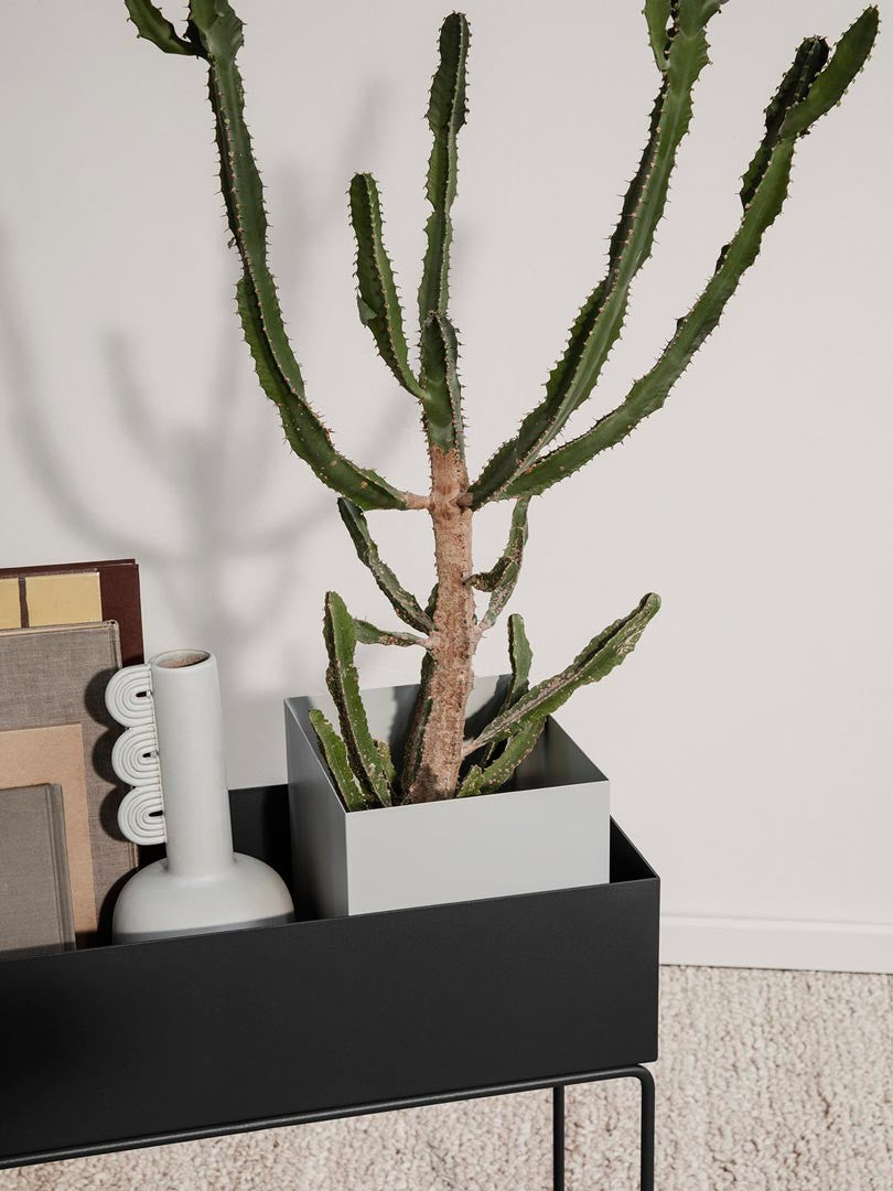 ferm living plant box pot Light Grey Plant Box Ferm Living