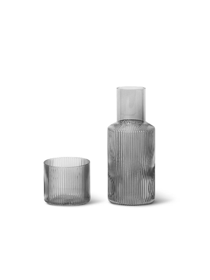 Set Jarra Ripple S Gris Ahumado