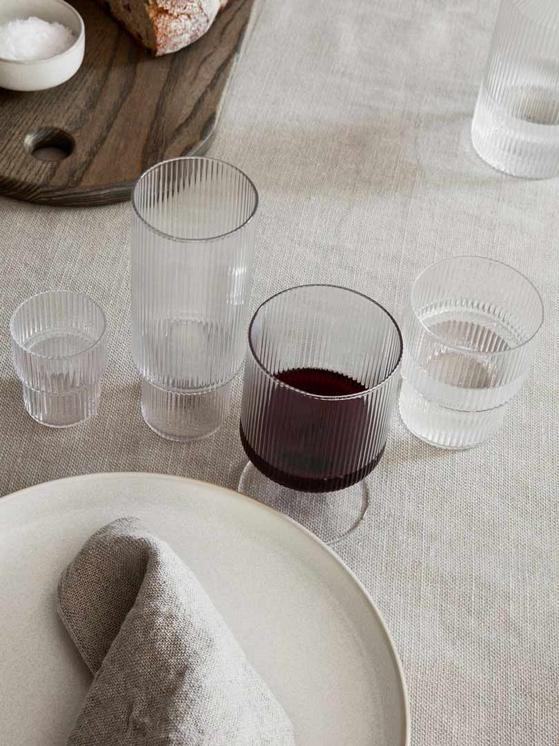 4u S Ripple Clear Glass