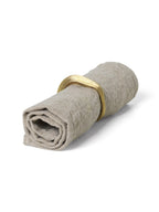 4u Napkin Rings Flow Brass