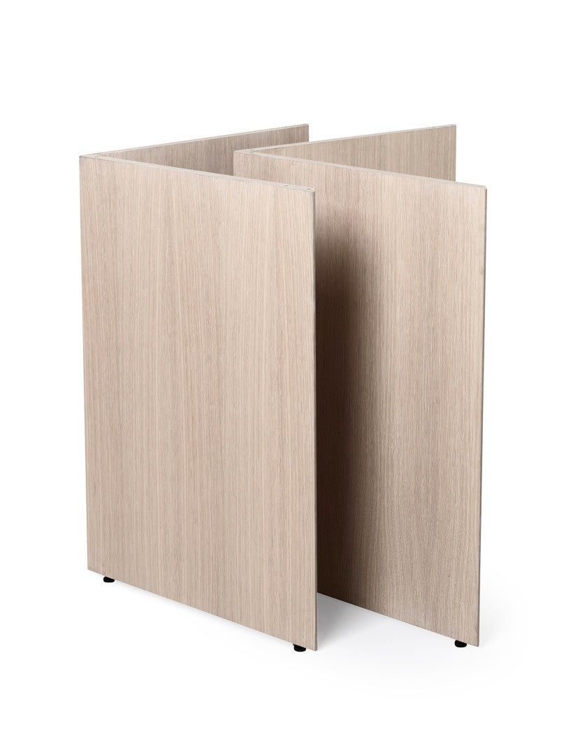 Mingle W68 Table Legs - Natural Oak