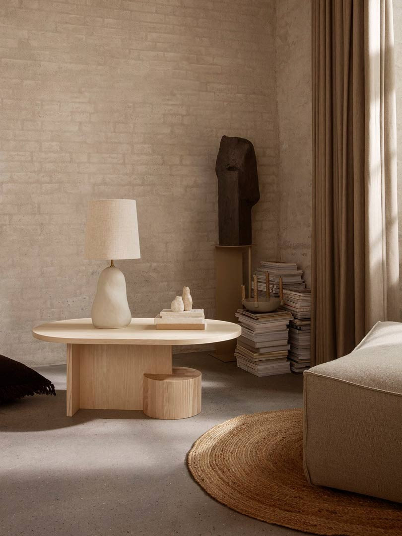 Insert Table, Natural Coffee Color