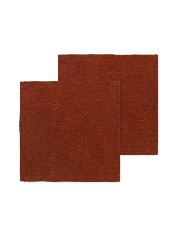 2u Cinnamon Linen Napkins