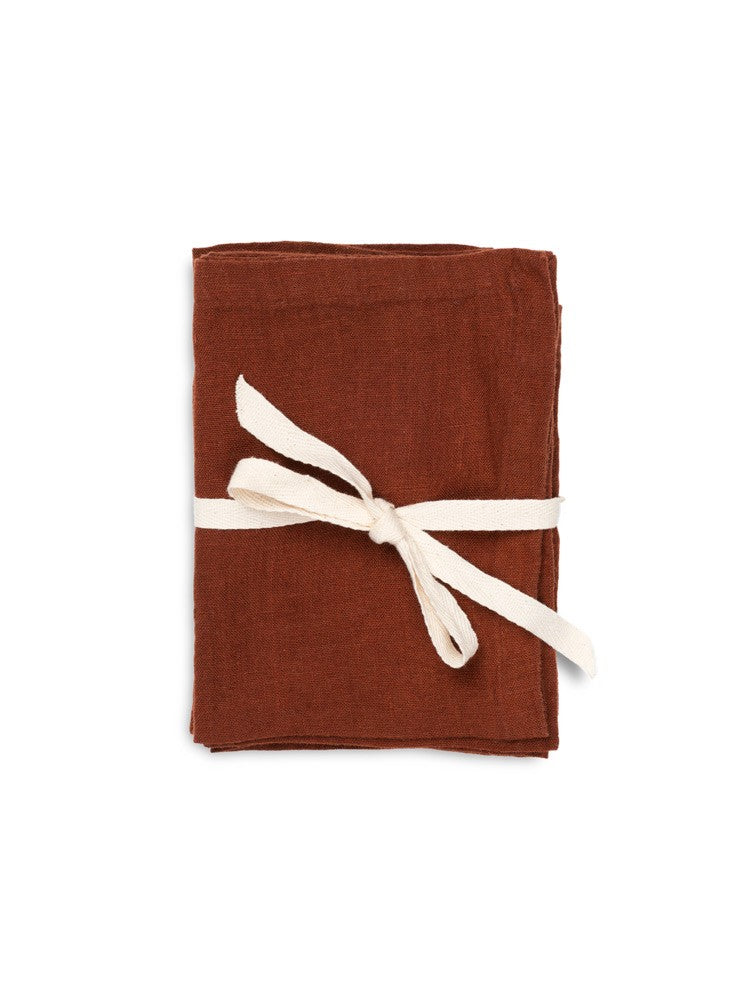 2u Linen Placemat, Cinnamon Color