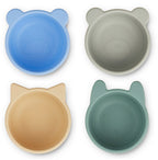 Bowl de Silicona Malene Pack de 4 Peppermint Mix