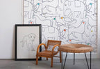 Papel Pared Animals 180 x 280