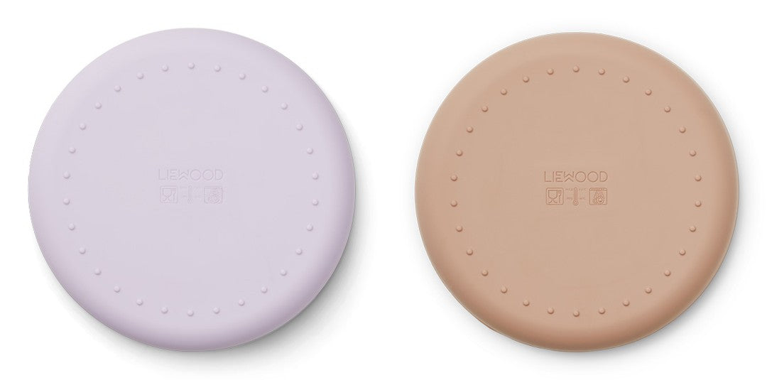 Plato Gordon de Silicona Pack de 2 Cat Light Lavender
