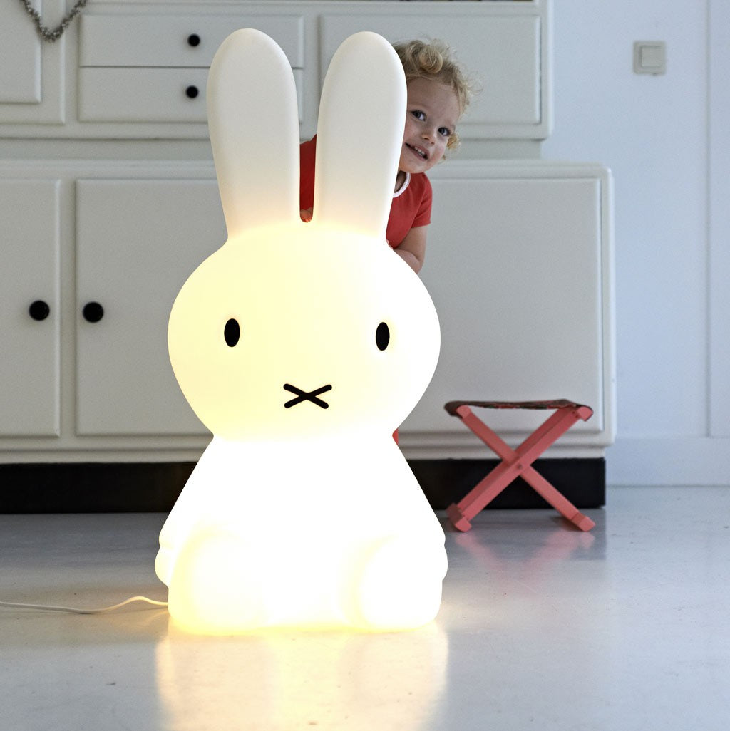 Miffy Rabbit Lamp XL for decorating children's or modern spaces