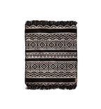 Mini alfombra 24 x 18 cm Negro