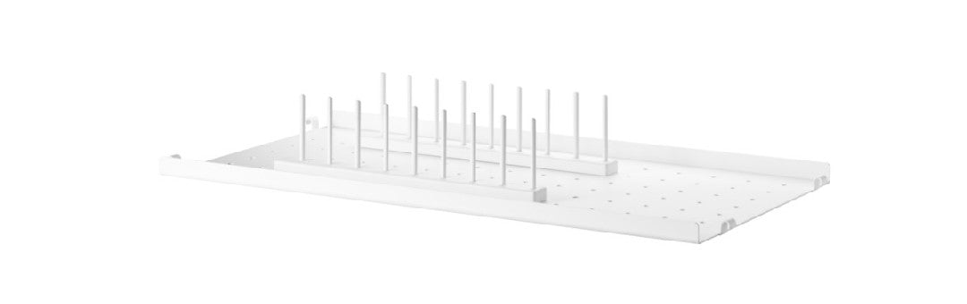 Escurreplatos 2,5x30x7,7 cm Blanco String® Furniture