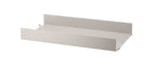 Estante metálico 58x30 cm beig