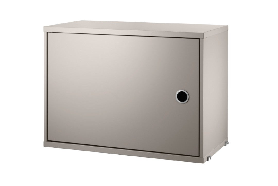 Armario con puerta batiente 58x30 cm beig