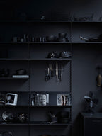 Pack 2u panel de pared 75 x 30 cm Negro