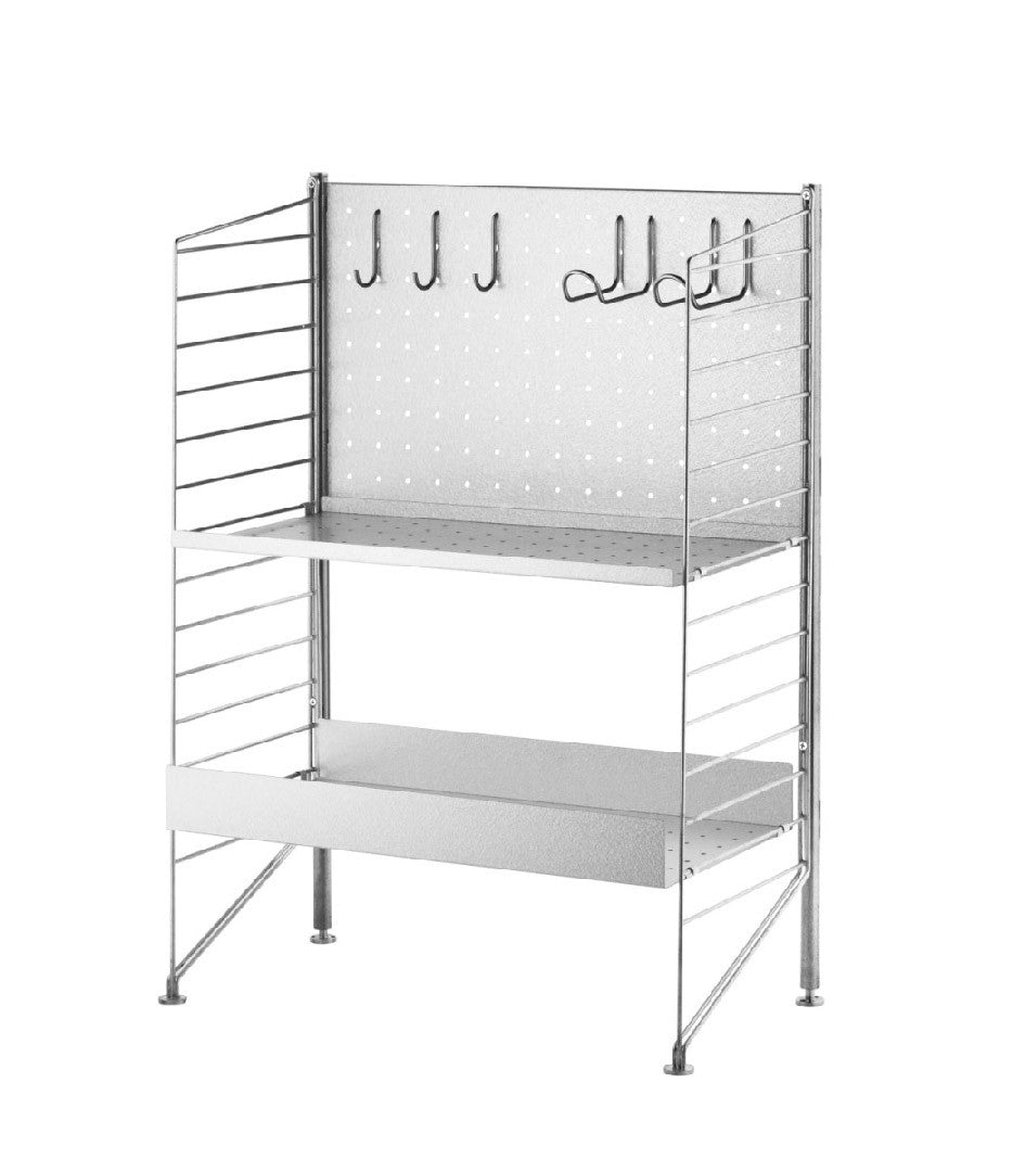 Soporte Vertical 89 X Ø2 Cm Galvanizado