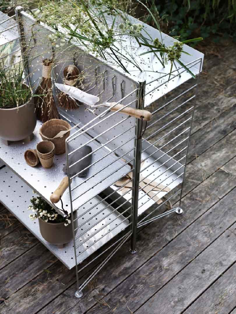 Soporte Vertical 89 X Ø2 Cm Galvanizado