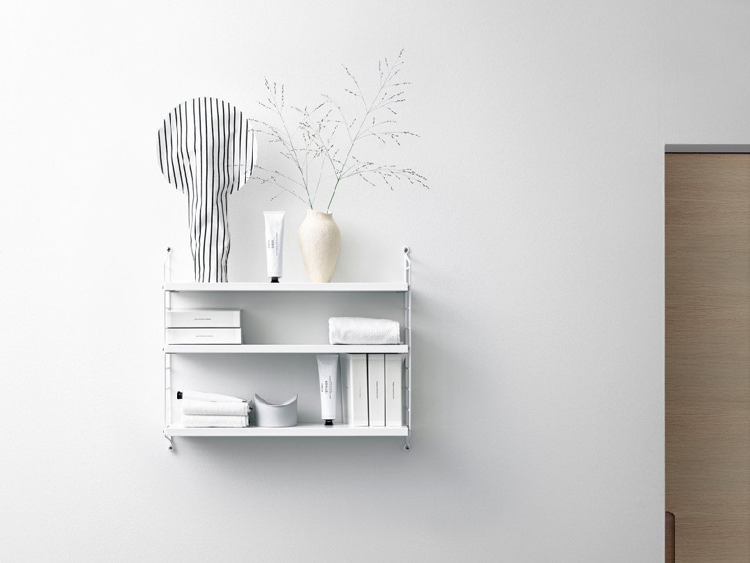 Estanteria Metálica Borde Bajo Blanco| Pocket