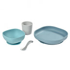Silicone Dinner Set with Suction Cups | Jungle
