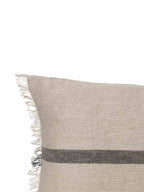 Calm Camel Black Cushion