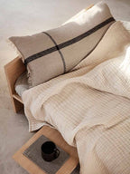 Calm Camel Black Cushion