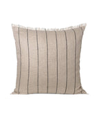 Cojín Calm Camel Negro 80 x 80