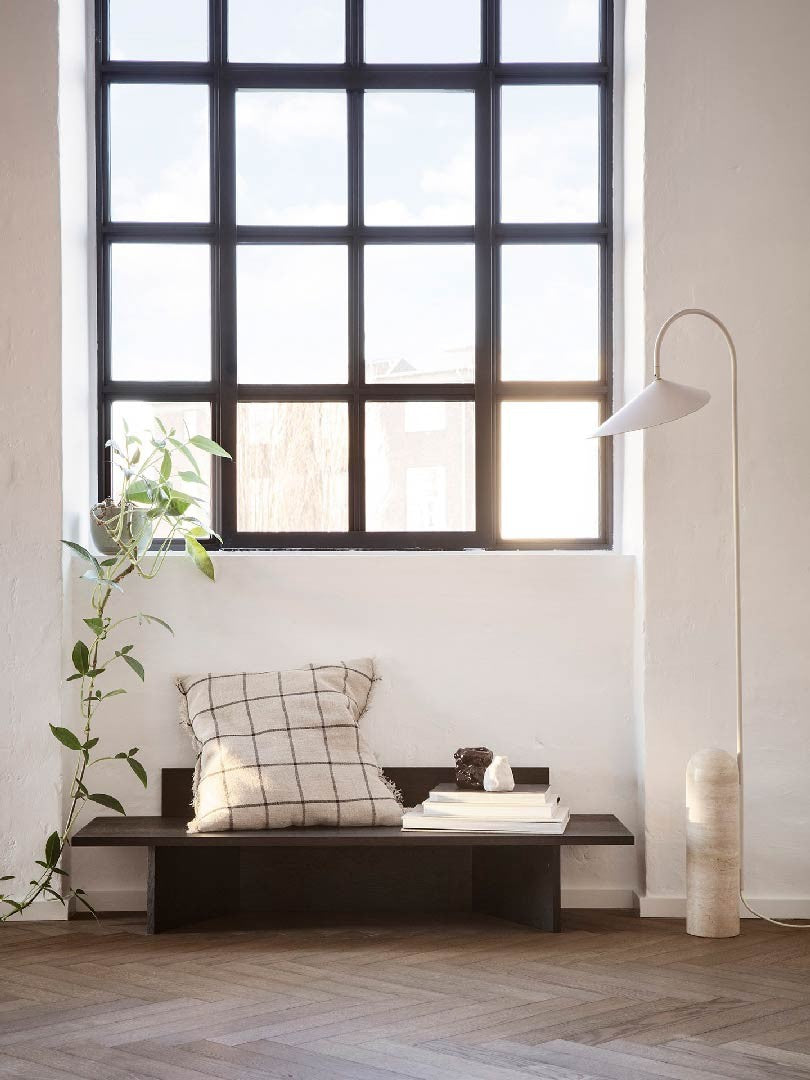 Cojín Calm Camel Negro 50 x 50