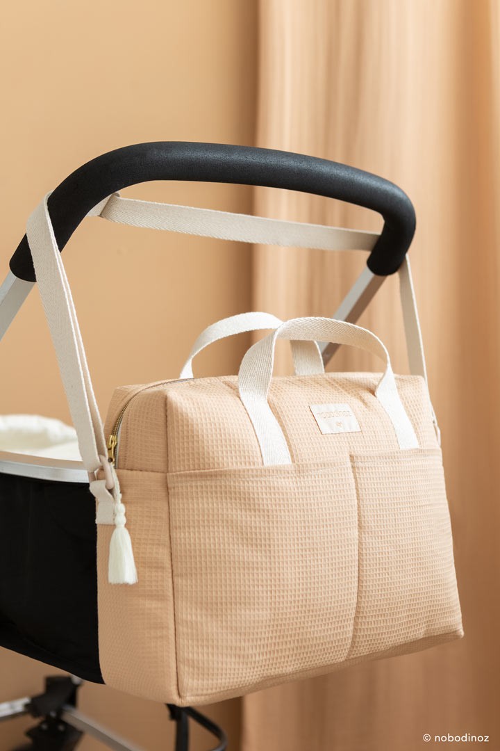Bolso cambiador impermeable Gala | Nude