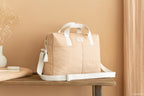 Gala Waterproof Diaper Bag | Nude