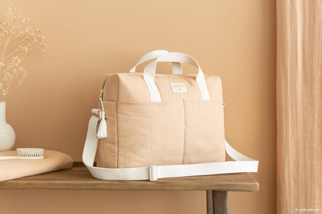 Bolso cambiador impermeable Gala | Nude